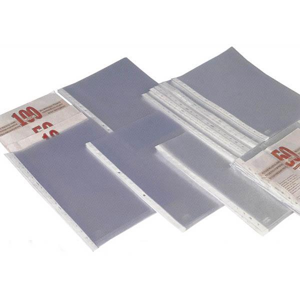 GRAFOPLAS FUNDAS MULTITALADRO 11 PP GALGA ESTÁNDAR A4 TRANSPARENTE BOLSA -10U- 05571600 Pack 10 Unid