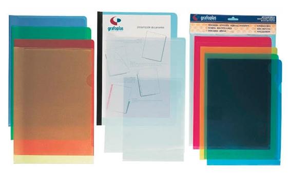 GRAFOPLAS DOSSIER UÑERO A4 POLIPROPILENO VERDE BOLSA -10U-
