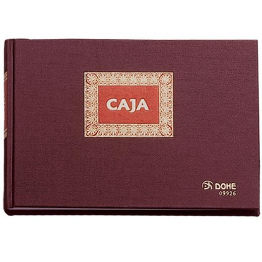 DOHE LIBRO CAJA DE CONTABILIDAD CUARTO APAISADO 100 HOJAS NUMERADAS