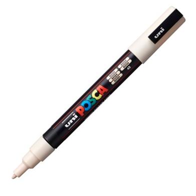 UNIBALL MARCADOR POSCA PC-3M PUNTA CÓNICA 0,9 - 1,3 MM BEIGE
