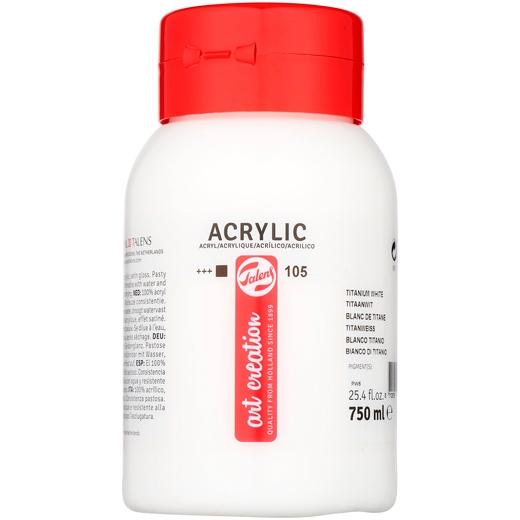 TALENS ART CREATION PINTURA BOTE 750ML ACRÍLICO BLANCO DE TITANIO