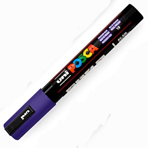 POSCA MARCADOR PC-5M NO PERMANENTE PUNTA FORMA DE BALA 1,8 - 2,5 MM AZUL PRUSIA