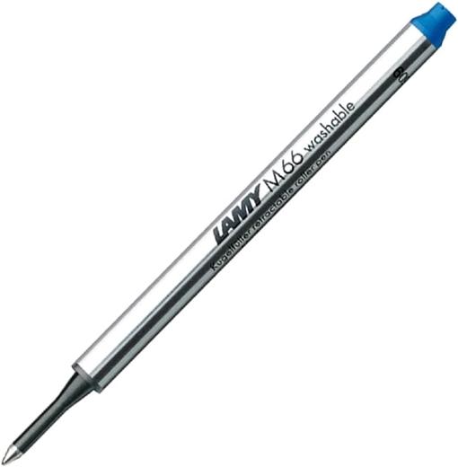 LAMY RECAMBIO ROLLERBALL M66 PUNTA MEDIA AZUL - Pack de 5 unidades