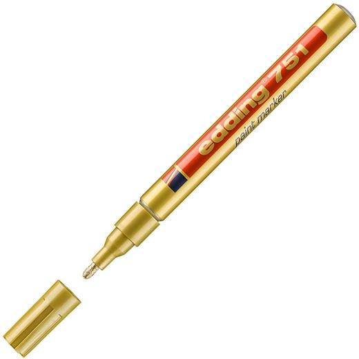 EDDING MARCADOR PERMANENTE TINTA OPACA 751 ORO