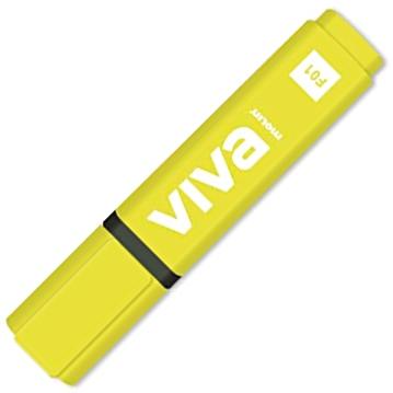 MOLIN MARCADOR FLUORESCENTE VIVA AMARILLO - Pack de 10 unidades