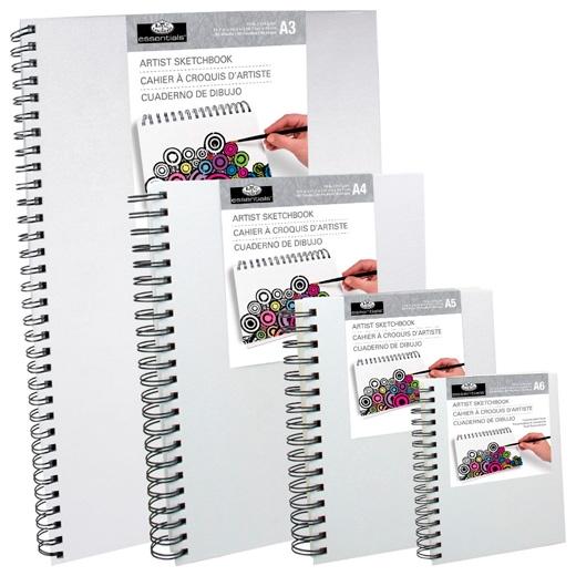 ROYAL LANGNICKEL CUADERNO DE BOCETOS A3 ESPIRAL CUBIERTA DE LONA