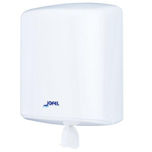 JOFEL DISPENSADOR DE PAPEL MECHA HASTA Ø205MM ABS BLANCO