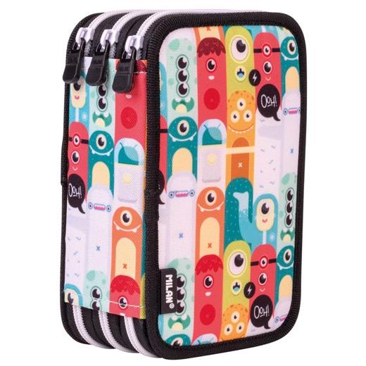 MILAN PLUMIER 3 PISOS CON CONTENIDO SERIE ESPECIAL ALIENS VERDE