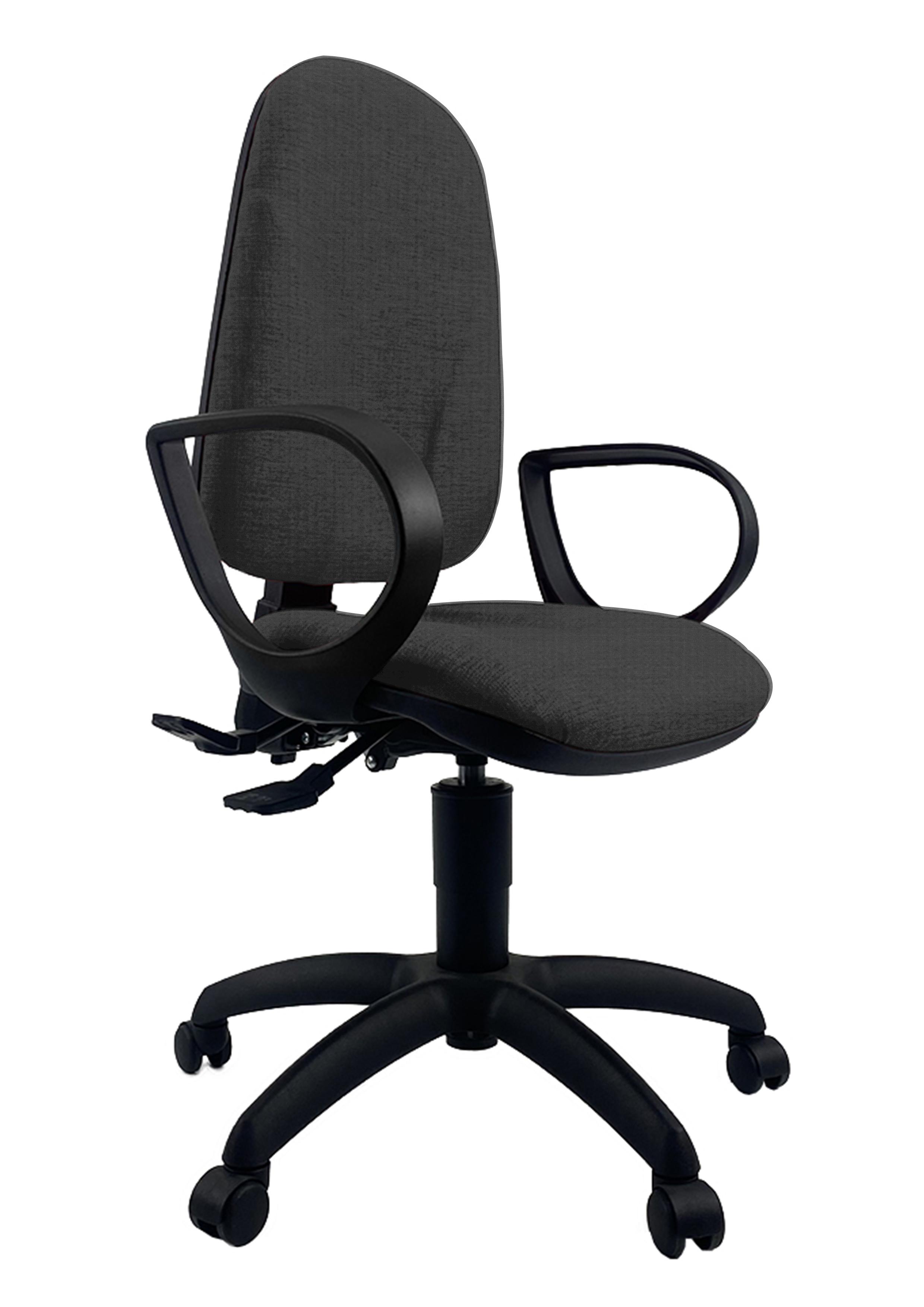UNISIT SILLA ADMINISTRATIVA CP TEAM NEGRA REPOSABRAZOS FIJOS