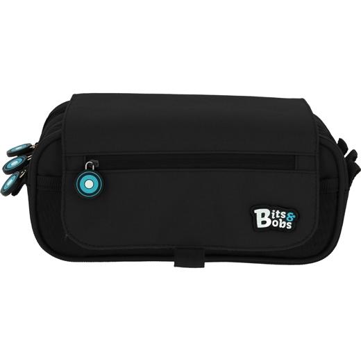 GRAFOPLÁS PORTATODO TRIPLE C/SOLAPA BITS&BOBS NEGRO