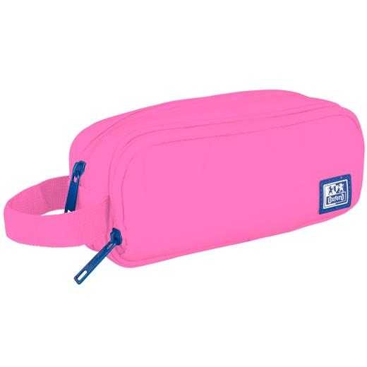 OXFORD ESTUCHE KANGOO YOUNG PROOF B-SMART POLIÉSTER RECICLADO ROSA - Pack de 5 unidades