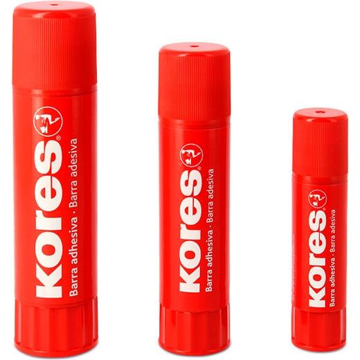 KORES PEGAMENTO EN BARRA 20GR INCOLORO - Pack de 24 unidades