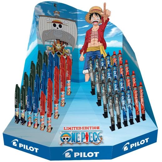 PILOT BOLÍGRAFOS TINTA BORRABLE FRIXION BALL / BALL PLUS ED.LIMITADA ONE PIECE SURTIDO EXPOSITOR 48 UD - Color no elegible