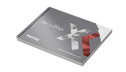 IMPREX BLOC DE DIBUJO FOLIO PROLONGADO 20H 135GR CON RECUADRO