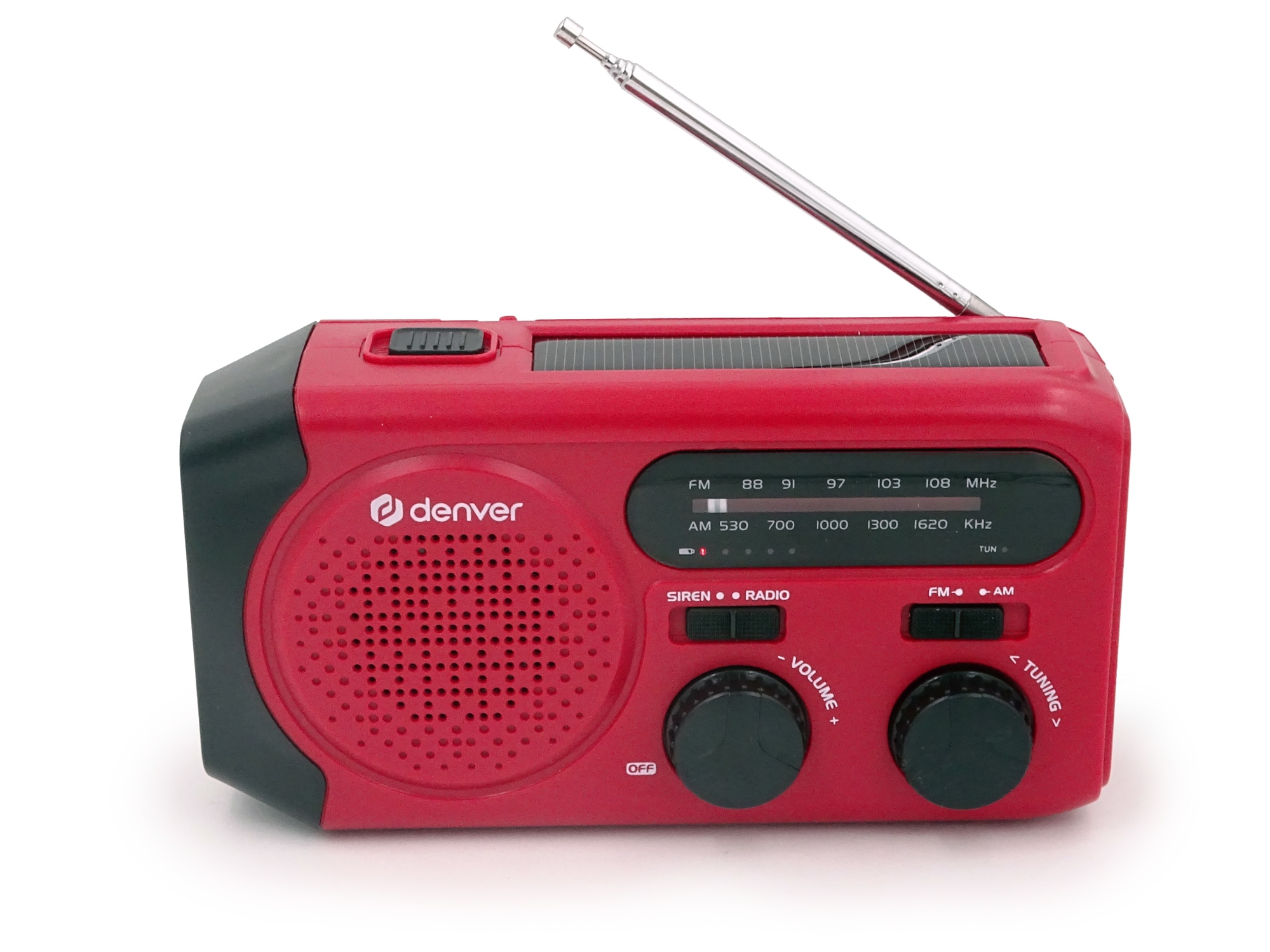 SCR-2010MK2 radio Portátil Analógica Rojo