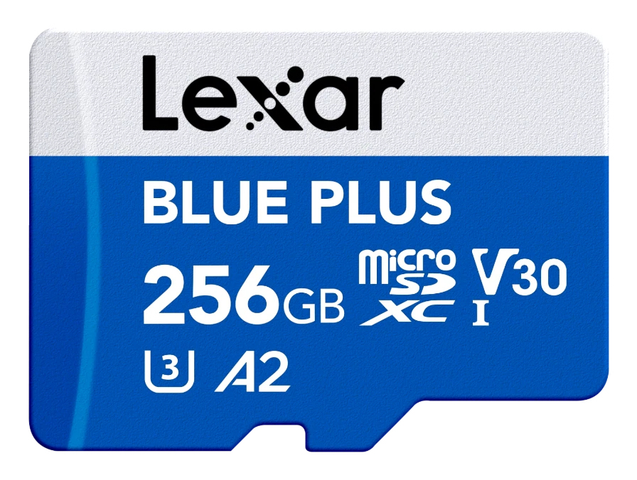 Blue Plus 256 GB MicroSDXC UHS-I