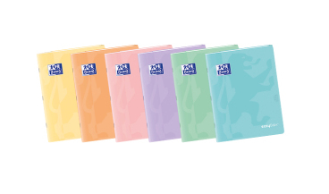 400172933 cuaderno y block A5/A5+ 48 hojas Azul, Verde, Naranja, Rosa, Púrpura, Amarillo - Pack de 10 unidades