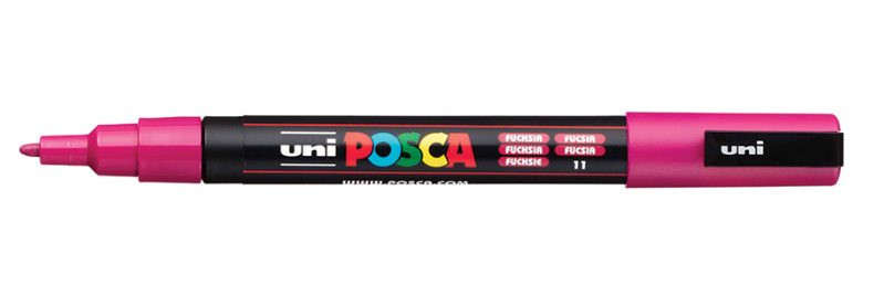 POSCA PC-3M Fucsia