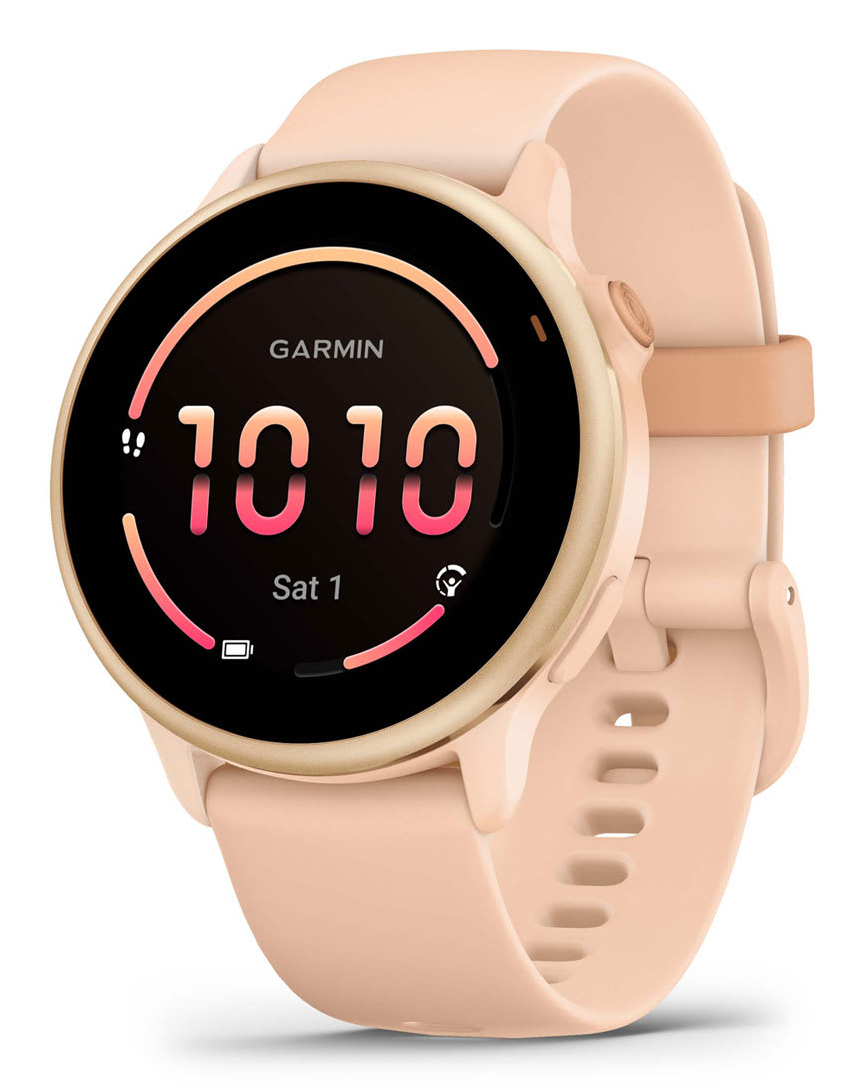 vívoactive 6 3,05 cm (1.2") AMOLED 42 mm Digital 390 x 390 Pixeles Pantalla táctil Rosa Wifi GPS (satélite)