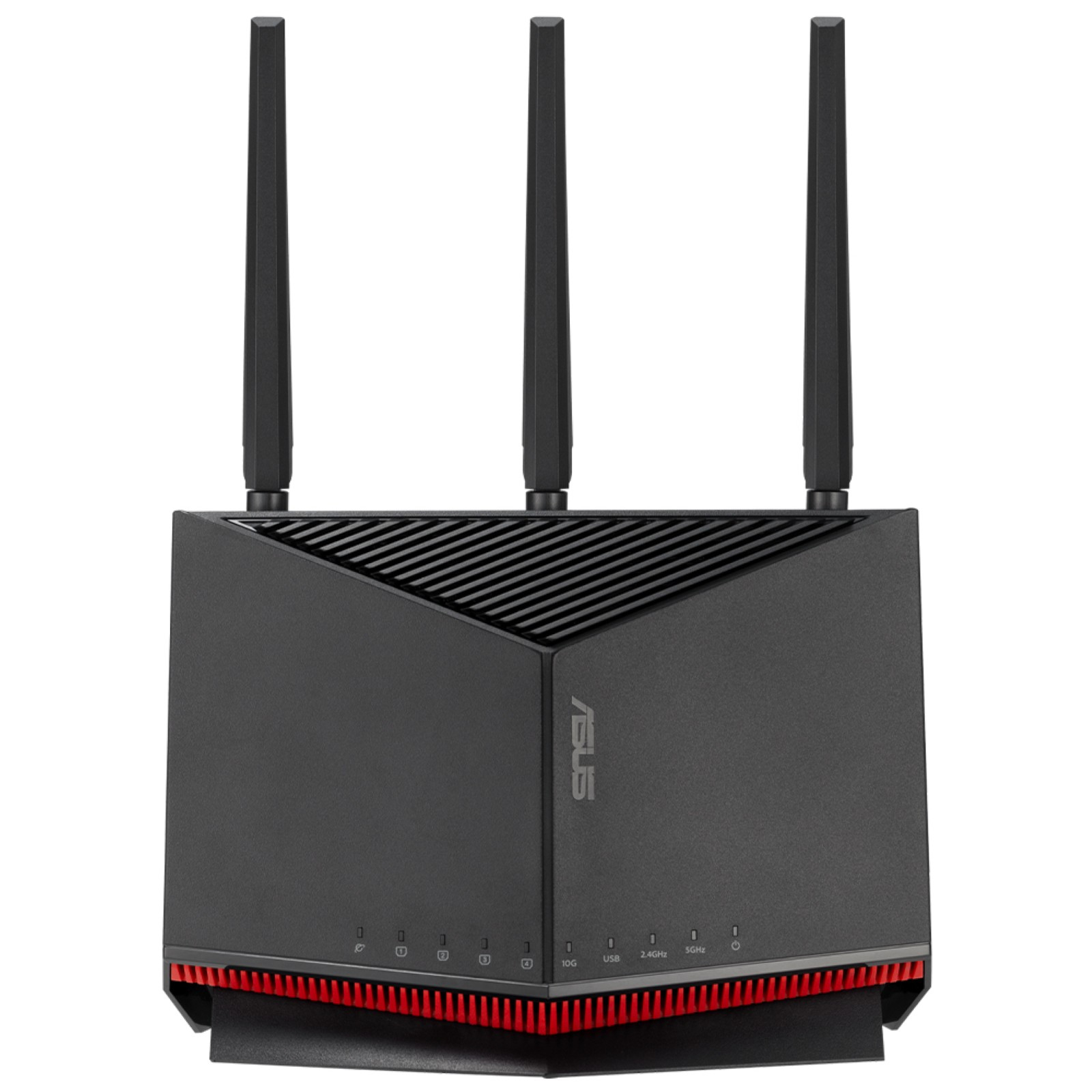 RT-BE86U router inalámbrico 10 Gigabit Ethernet Doble banda (2,4 GHz / 5 GHz) Negro