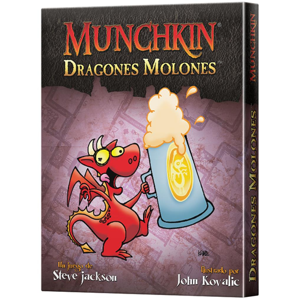 Munchkin Dragones Molones 60 min Juego de mesa Estrategia