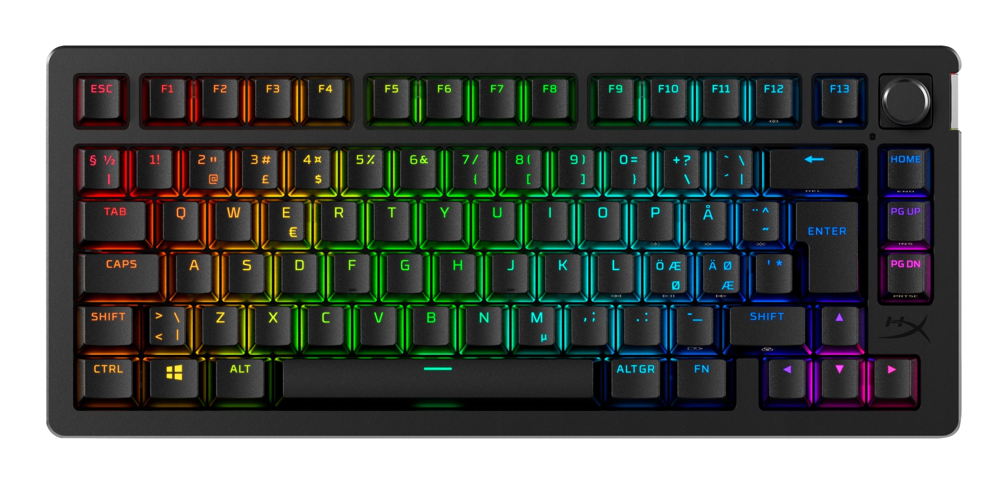 Teclado gaming Alloy Rise 75 inalámbrico