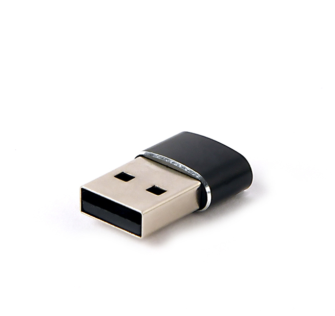 A-USB2-AMCF-02 cambiador de género para cable USB A USB C Negro