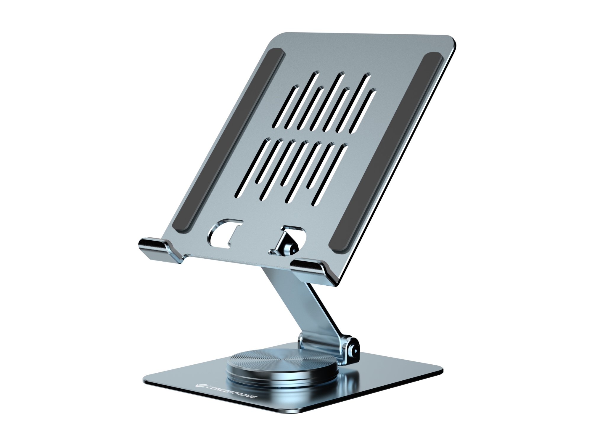 THANA09G mueble y soporte para dispositivo multimedia Gris Tableta Carro para administración de tabletas