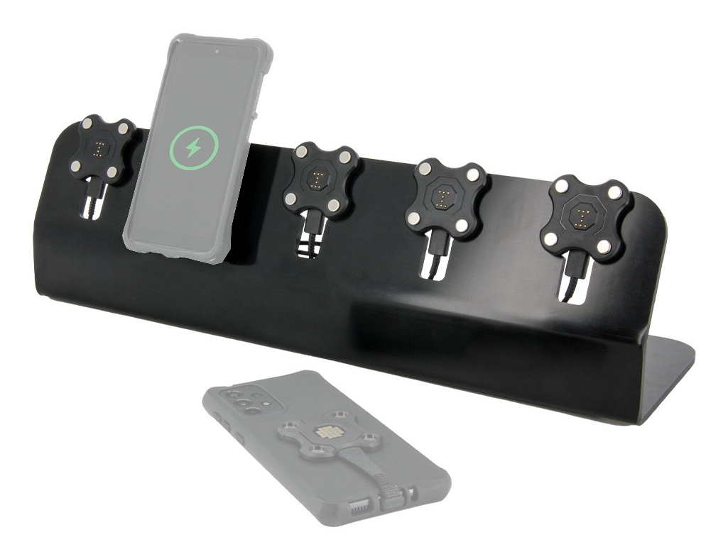 020010 cargador de dispositivo móvil Unidad de disco duro, Ordenador portátil, Smartphone Negro Corriente alterna, USB Cargador inalámbrico Carga rápida Interior