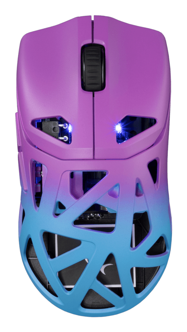 DAGONET ratón Juego Ambidextro Bluetooth Óptico 12000 DPI
