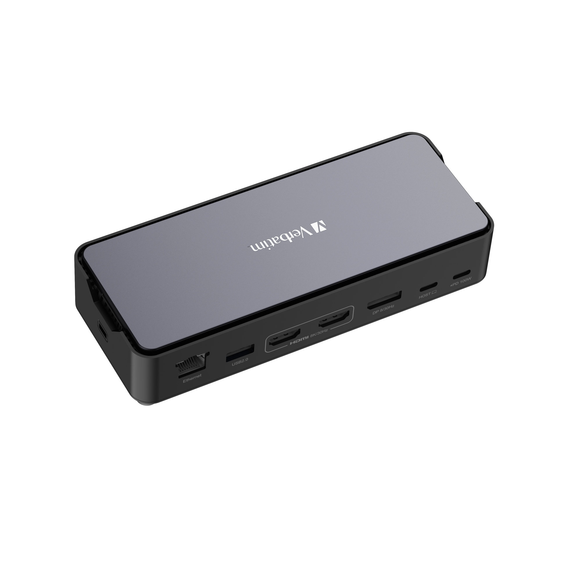 CDS-15S Alámbrico USB 3.2 Gen 1 (3.1 Gen 1) Type-C Negro, Gris