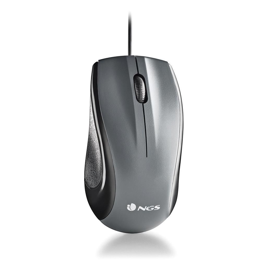 MUSK ratón Universal Ambidextro USB tipo A Laser 1200 DPI