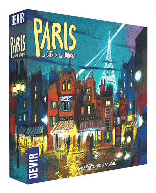 BGPARSP juego de tablero Paris La Cité de la Lumiére 30 min Juego de mesa