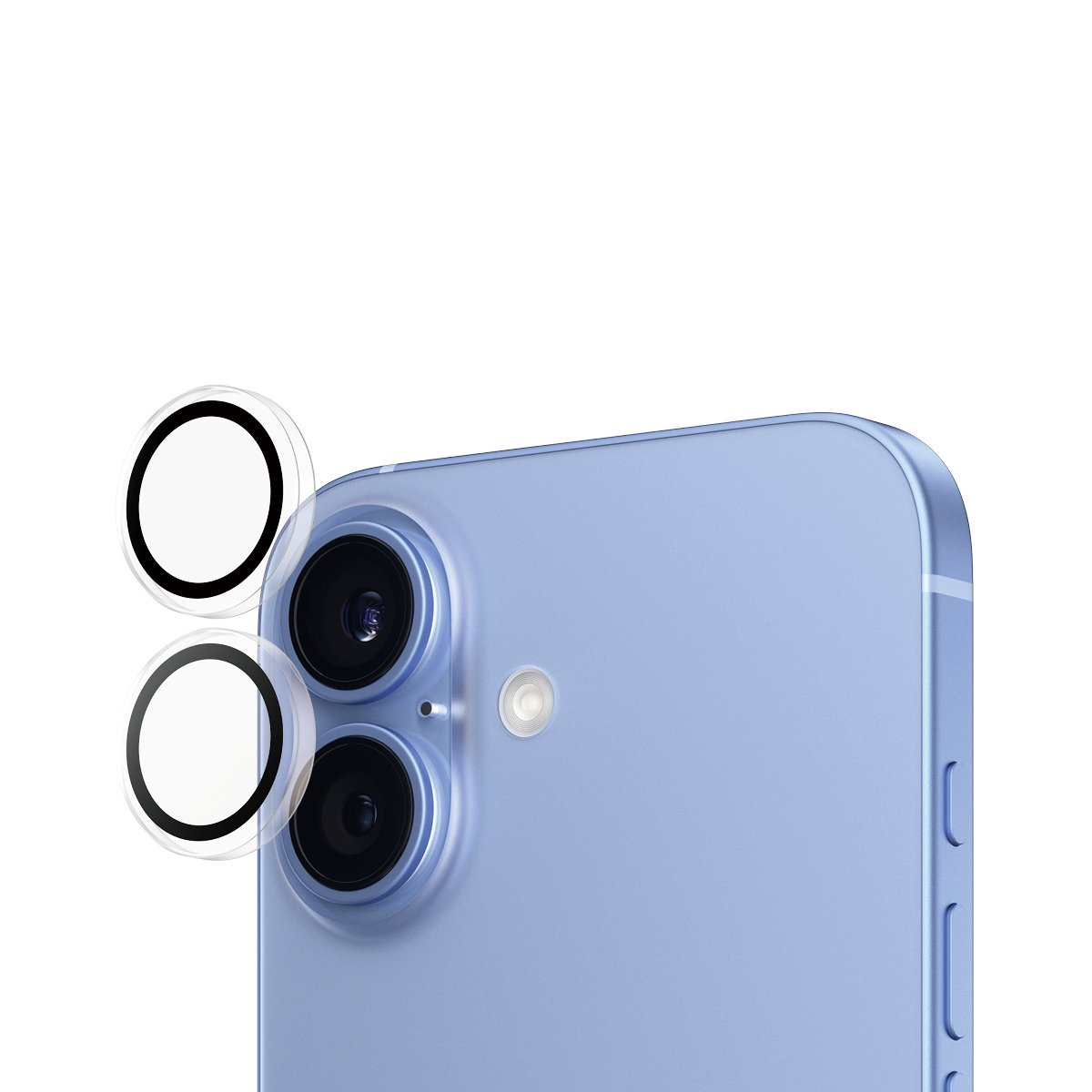 Hoops® Camera Lens Protector Transparent iPhone 16 | 16 Plus Protector de pantalla Apple 1 pieza(s)