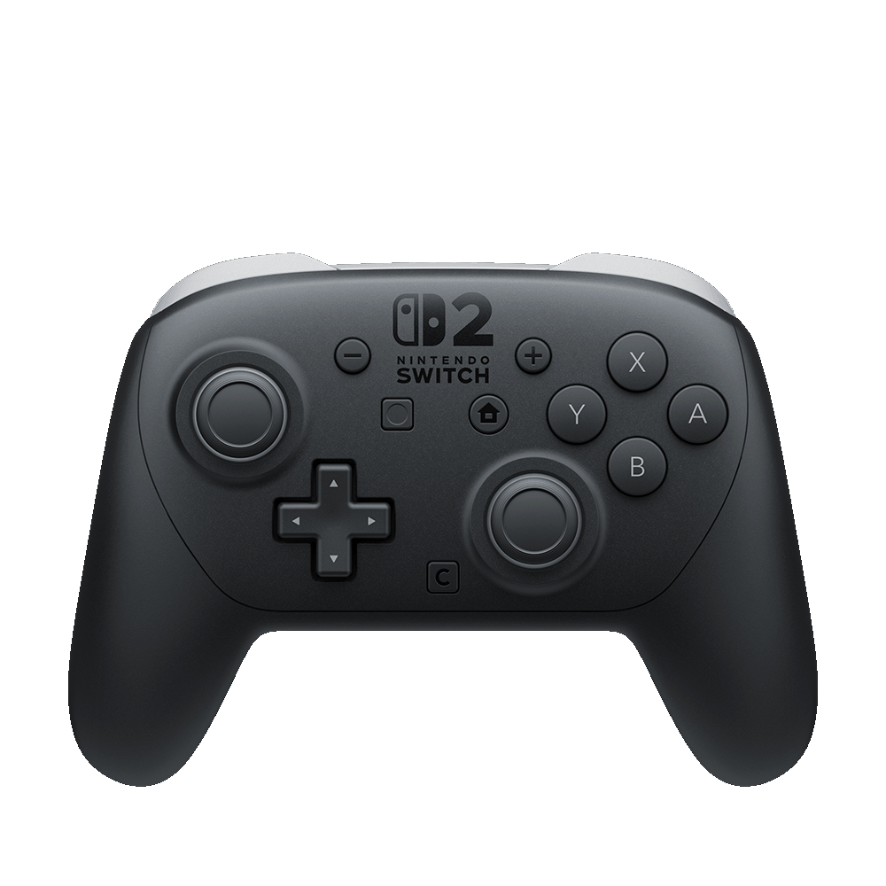Switch 2 Pro Controller Negro Bluetooth Gamepad Analógico/Digital Nintendo Switch 2