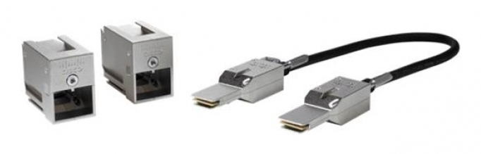C9200-STACK-KIT= Cable de fibra óptica e InfiniBand 0,5 m SFP Negro, Gris