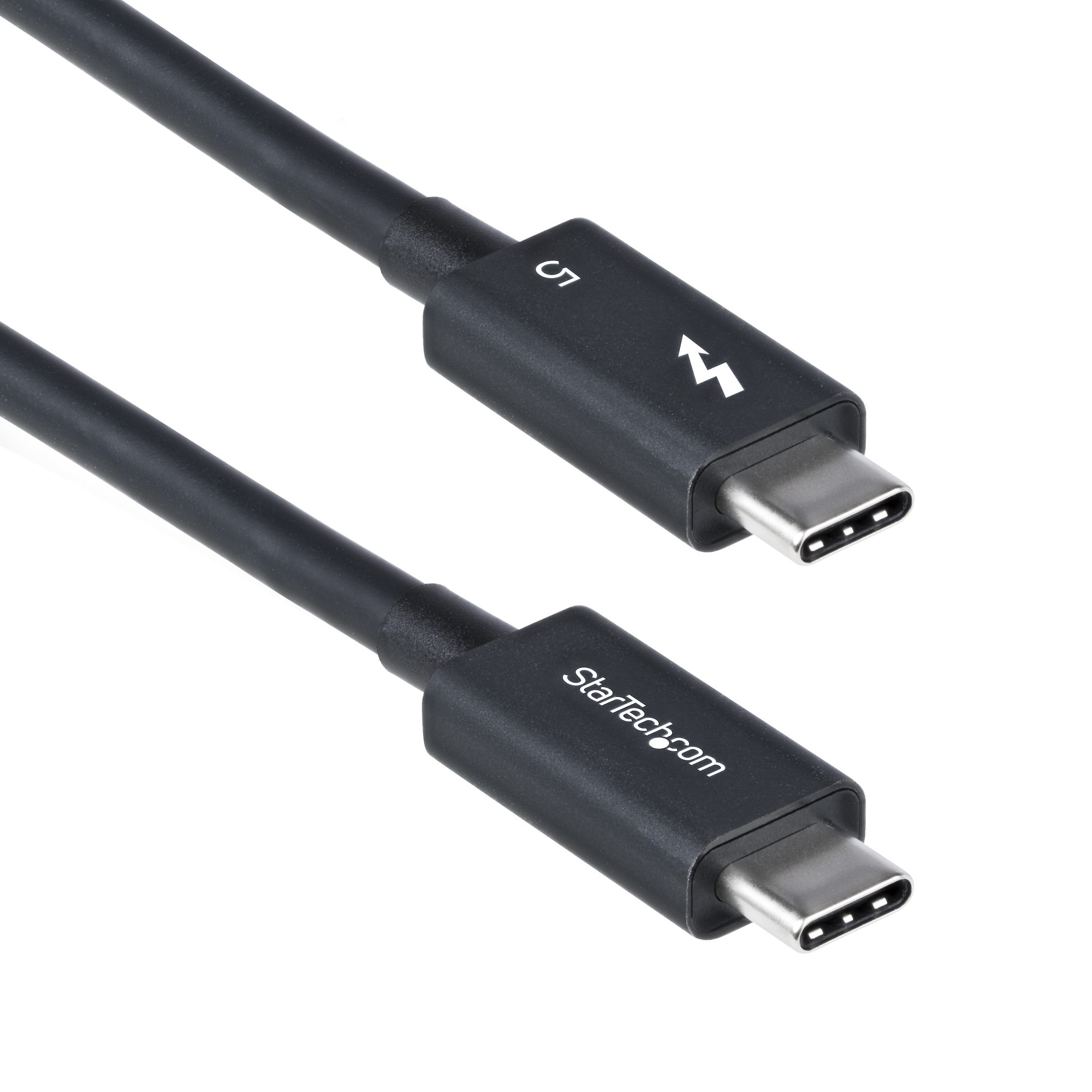 Cable Thunderbolt 5 de 80cm - Cable Thuderbolt Certificado - 80Gbps Hasta 120Gbps - Entrega de Alimentación PD de 240W - 8K 60Hz - Compatible con Thunderbolt 4/USB-C - USB Tipo C