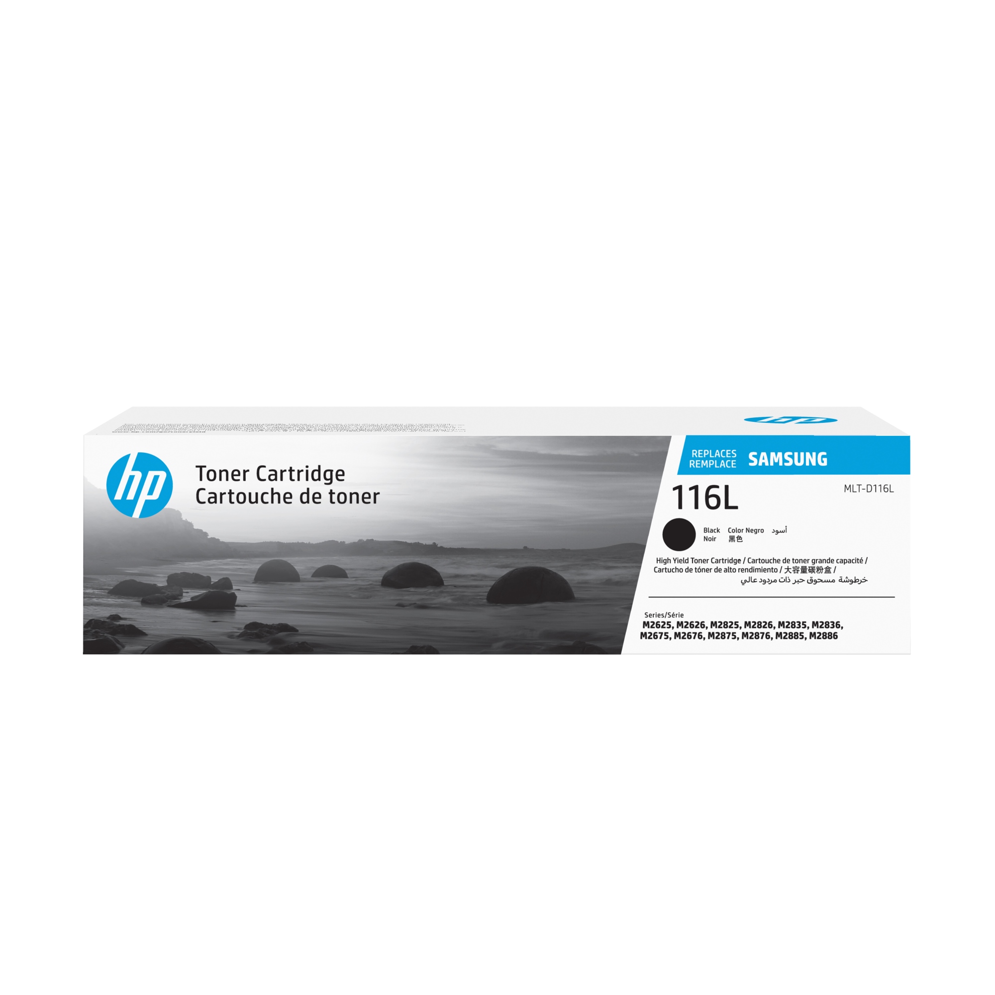 Samsung Cartucho de Tóner Original HP MLT-D116L negro de alta capacidad
