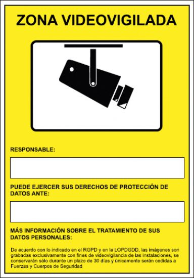 6172-09 AM placa y señal para el aire libre