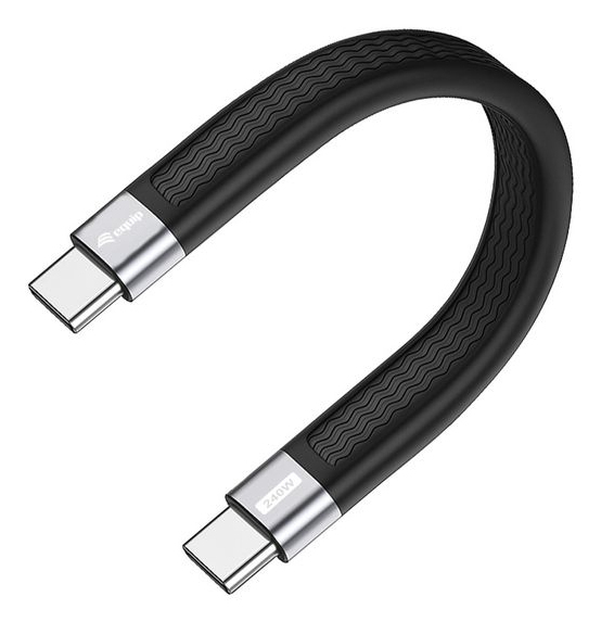 128410 cable USB USB4 Gen 3x2 0,13 m USB C 40 Gbit/s 240 W Negro