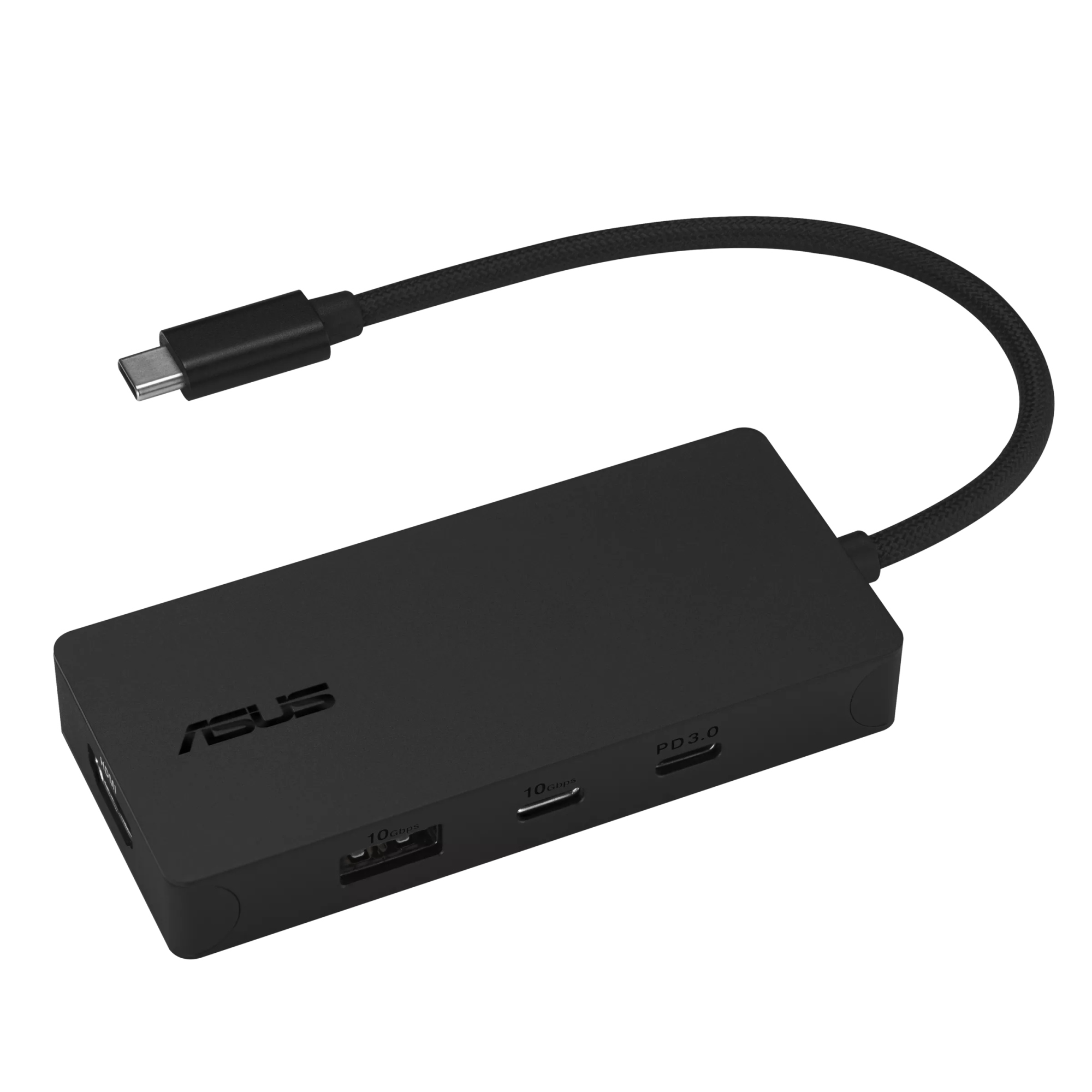 4 in 1 USB-C Dock DC110 Alámbrico USB 3.2 Gen 2 (3.1 Gen 2) Type-C Negro