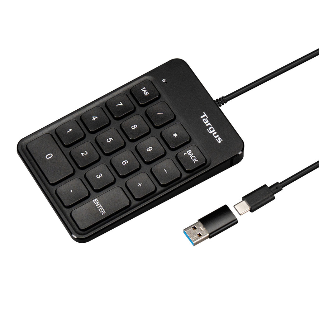 AKP13GL teclado numérico Universal USB Negro