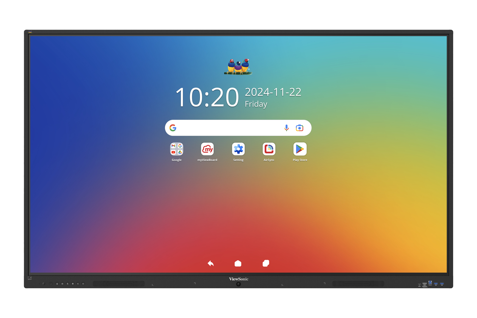 IFP 65IN 4K ANDROID 16 EDLA 64 pizarra blanca interactiva 165,1 cm (65") 3840 x 2160 Pixeles Pantalla táctil