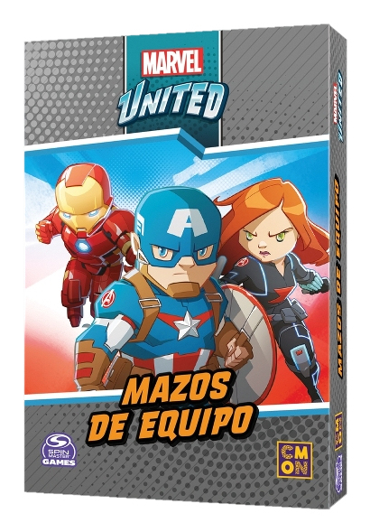 Marvel United MU: Mazos de equipo 40 min Expansión de juego de mesa Multigénero