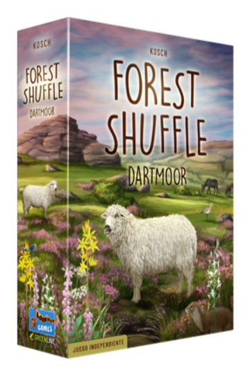 LOG0156ES juego de tablero Forest Shuffle Dartmoor 60 min Juego de mesa Estrategia