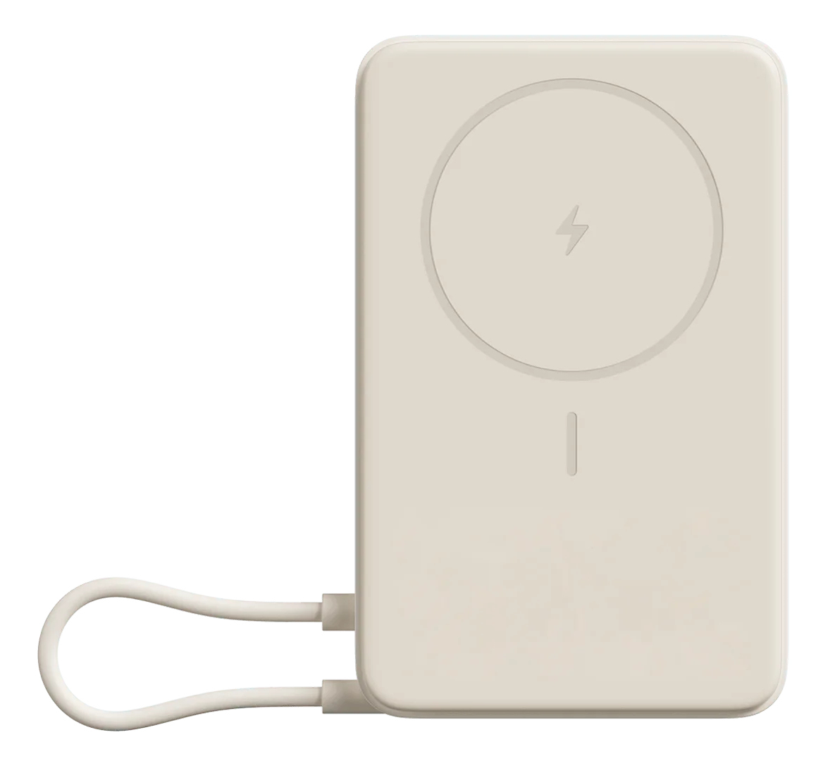 BHR08PBGL batería externa Ión de litio 5900 mAh Cargador inalámbrico Beige