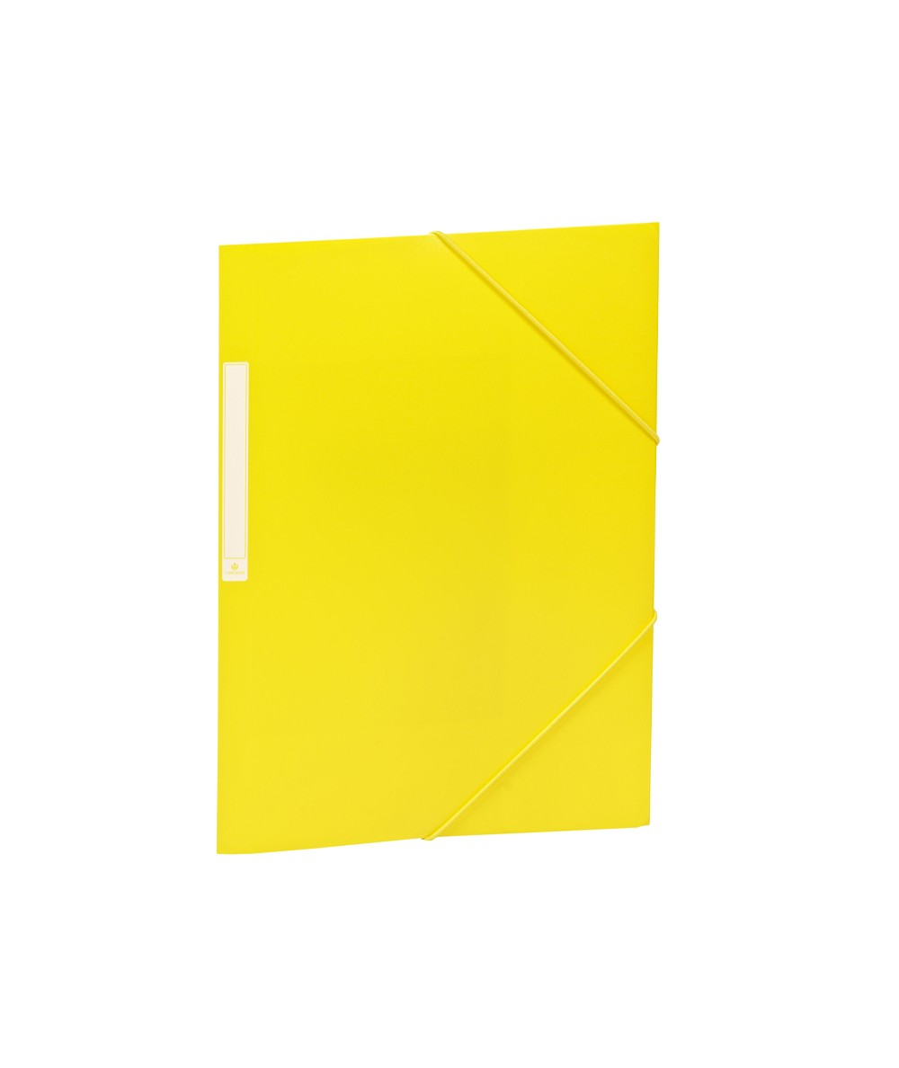 2033K19 carpeta Cartón, Polipropileno (PP) Amarillo A4