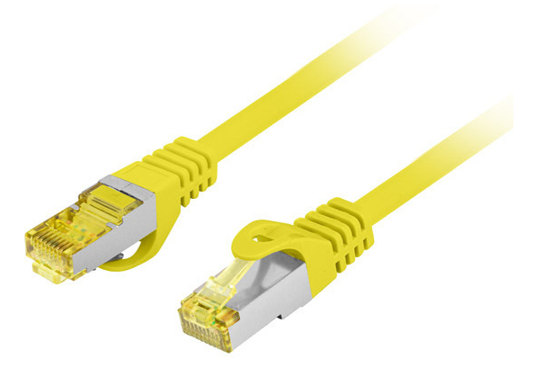 PCF6A-10CU-0100-Y cable de red Amarillo 1 m Cat6a S/FTP (S-STP)