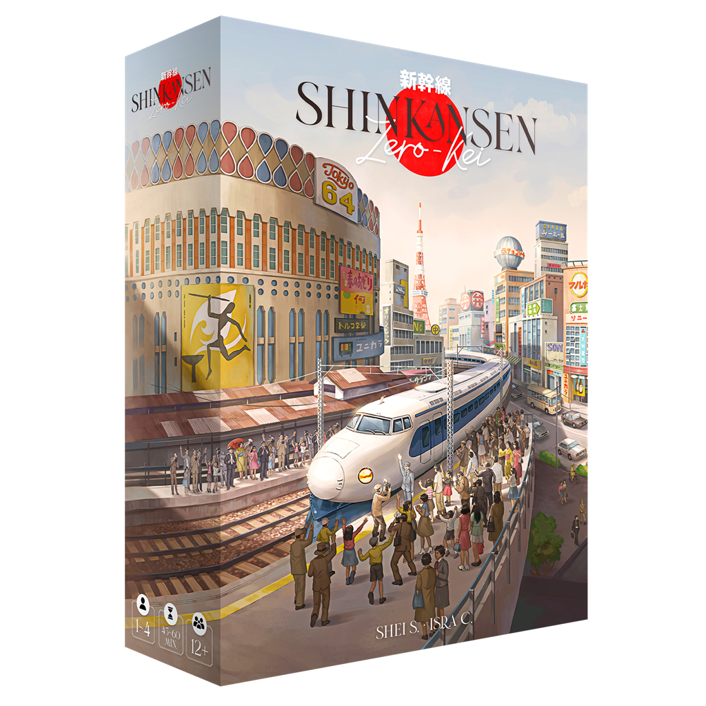 Shinkansen Zero-Kei 60 min Juego de mesa Estrategia