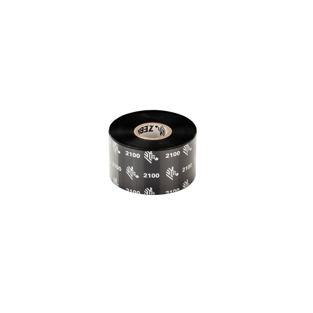 2100 Wax cinta térmica 450 m Negro